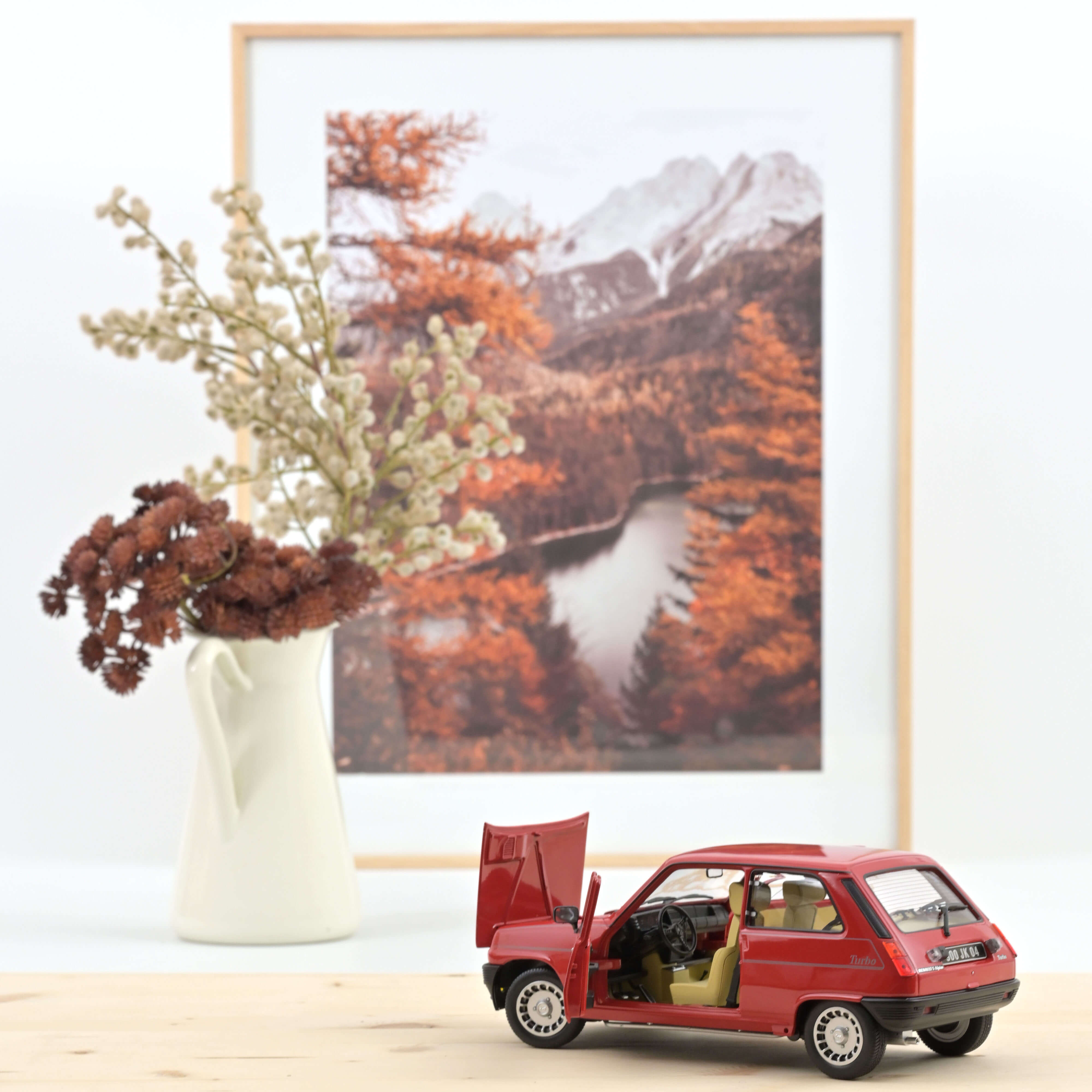 LK128 NOREV 7711211527 1/43 Voiture Renault 5 turbo rouge LK128 NOREV 7711211527 1/43 Voiture Renault 5 turbo rouge