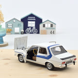 Renault 12 1984 Blanc et Bleu 1/18 - 300pcs