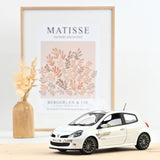 Renault Clio R.S. F1 Equipe 2007 Blanc Glacier 1/18 - 300pcs