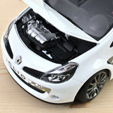 Renault Clio R.S. F1 Equipe 2007 Blanc Glacier 1/18 - 300pcs