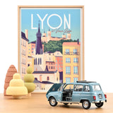 Renault 4L 1966 bleu français 1/18
