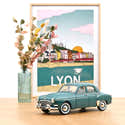 Modèle Réduit Renault Fregate 1960 Vert Sevigne - Échelle 1:18 - Miniature Collector - 1