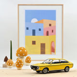 Renault 15 TL 1973 Jaune et Noir 1/18 - 300pcs