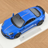 Alpine A110 S Kit Aéro French Signature 2023 Alpine Blue 1:18 - 110pc