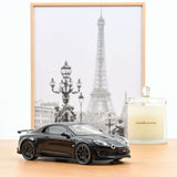 Alpine A110 R French Signature 2025 Deep Black 1:18 - 110pcs