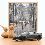 Alpine A110 S Kit Aéro 2025 Matte Carbon Black 1:18 - 110pcs