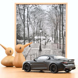 Alpine A110 S Kit Aéro 2025 Matte Carbon Black 1:18 - 110pcs
