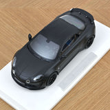 Alpine A110 S Kit Aéro 2025 Matte Carbon Black 1:18 - 110pcs