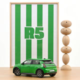 Renault 5 E-Tech Electric 2024 Pop Green 1:18 - 200pcs