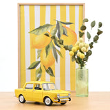 Simca 1000 LS 1974 Jaune Maya 1/18