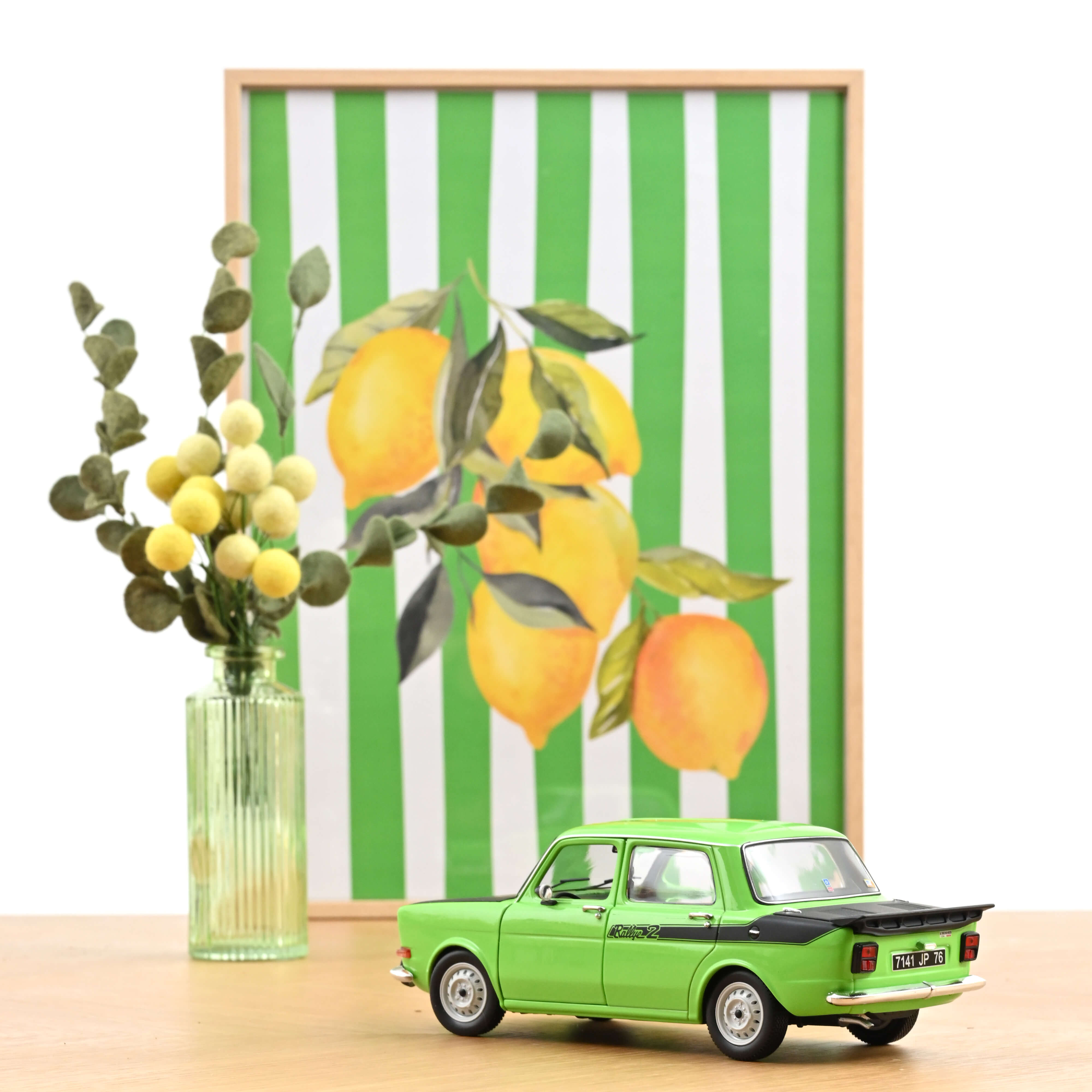 SIMCA 1000 RALLYE 2 II SRT N° 58 Vert Acide Green Grun par NOREV 185699 SIMCA 1000 RALLYE 2 II SRT N° 58 Vert Acide Green Grun par NOREV 185699