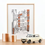 Simca 1100 Ti 1975 Tacoma White 1:18 - 300pcs