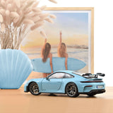 Porsche 911 GT3 w/Weissach Pack 2025 Gulfblue 1:18