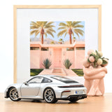 Porsche 911 GT3 mit Touring-Paket 2025 GT-Silbermetallic 1:18