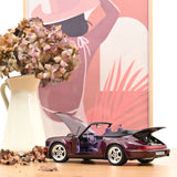 Porsche 911 Turbo Look Cabriolet 1992 Amethyst métallisé 1/18 - 200pc