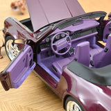 Porsche 911 Turbo Look Cabriolet 1992 Amethyst métallisé 1/18 - 200pc
