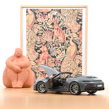 Porsche 911 Carrera Cabriolet 2025 Schiefergrau Neo 1:18 - 200 Stk.