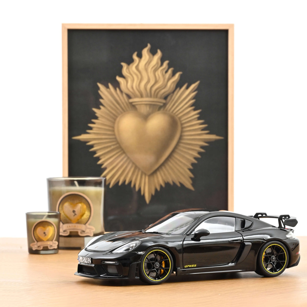 Modellino Porsche Cayman S Nera 1:18 In Metallo - Edizione Speciale 2025