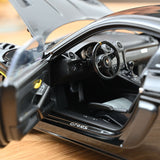 Porsche Cayman GT4 RS w/Weissach Pack 2023 Black 1:18 - 300pcs