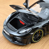 Porsche Cayman GT4 RS w/Weissach Pack 2023 Black 1:18 - 300pcs