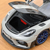 Porsche Cayman GT4 RS mit Weissachpaket 2023 Kreide 1:18