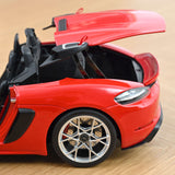 Porsche 718 Spyder RS 2023 Rouge Indien 1/18