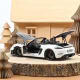 Porsche 718 Spyder RS w/ Weissach Pack 2023 White 1:18