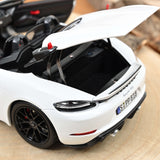 Porsche 718 Spyder RS w/ Weissach Pack 2023 White 1:18