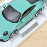 Porsche 911 GT3 2021 Mint green 1:18 - 400pcs