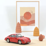 Porsche 911 Carrera 2 1990 Red 1:18