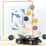 Porsche 911 Carrera 4 Targa 1991 Bleu métallisé 1/18