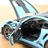 Porsche 911 GT3 RS w/Weissach Pack 2022 Gulf blue 1:18