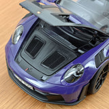 Porsche 911 GT3 RS Weissach pack 2022 UltraViolet 1/18