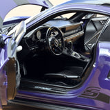Porsche 911 GT3 RS Weissach pack 2022 UltraViolet 1/18
