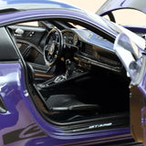 Porsche 911 GT3 RS Weissach pack 2022 UltraViolet 1/18