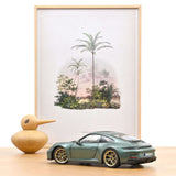 Porsche 911 GT3 with Touring Package 2021 Malachite Green met. 1:18