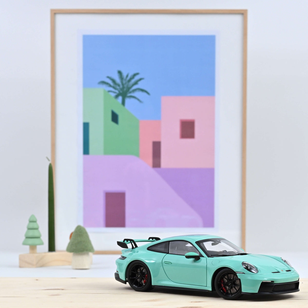 Modèle Réduit Porsche 911 GT3 2021 Norev - Échelle 1/18 - Neuf - Réf. 187381