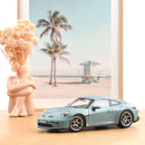 Porsche 911 S/T 2023 Bleu Meissen 1/18