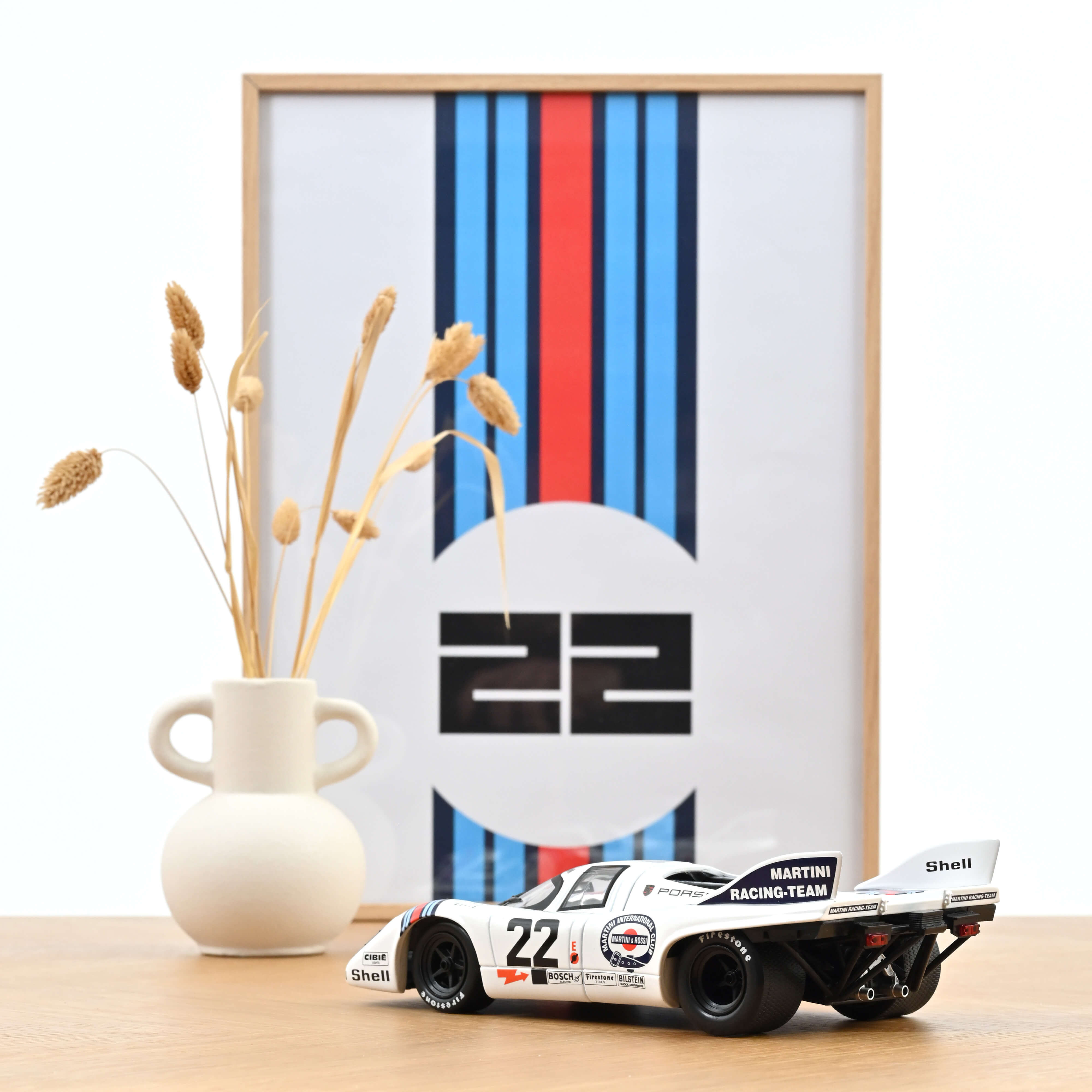 Modellauto Porsche 917K Sieger 24h Le Mans 1971 Martini Marko/van Modellauto Porsche 917K Sieger 24h Le Mans 1971 Martini Marko/van