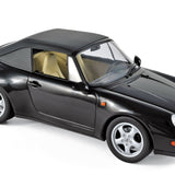 Porsche 911 Carrera Cabriolet 1994 Black 1:18