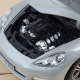 Porsche Panamera Turbo 2009 Argent 1/18