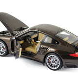 Porsche 911 Turbo 2010 Marron métallisé 1/18