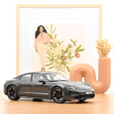 Porsche Taycan Turbo S 2024 Schiefergrau Neo 1:18