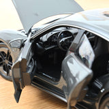 Porsche Taycan Turbo S 2024 Schiefergrau Neo 1:18