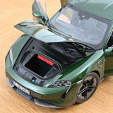 Porsche Taycan Turbo S 2024 Oakgrün Neo 1:18 - 200Stk.