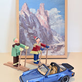 Porsche 911 Turbo Targa 1987 Blue metallic 1:18