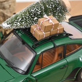 Porsche 911 Turbo 3.3 1980 Grün Weihnachten 1:18