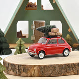 Fiat 500 L 1968 Red Christmas 1:18