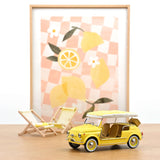 Fiat 500 Jolly 1965 Yellow 1:18