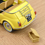 Fiat 500 Jolly 1965 Yellow 1:18